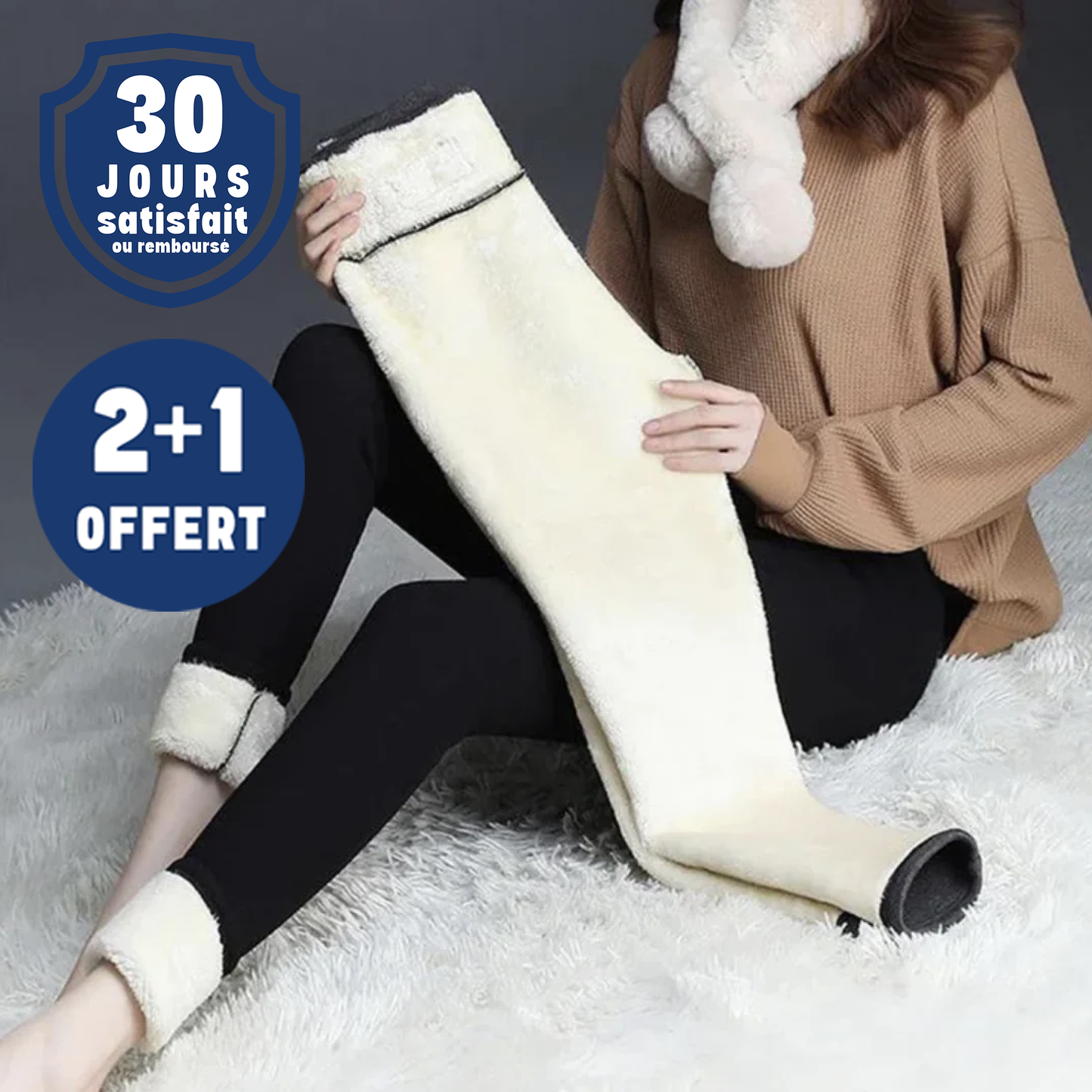 ComfyLeg - Legging polaire ultra doux pour passer l'hiver au chaud